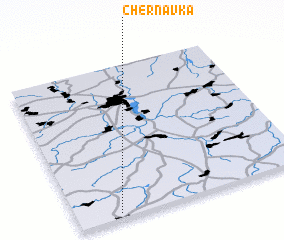 3d view of Chernavka