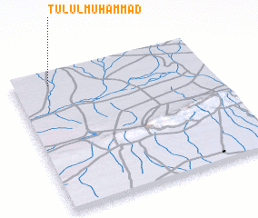 3d view of Tulūl Muḩammad