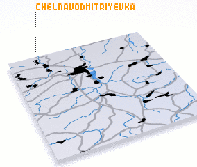 3d view of Chelnavo-Dmitriyevka