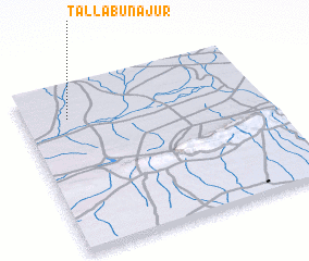 3d view of Tall Abū Nājūr