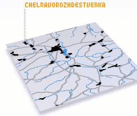 3d view of Chelnavo-Rozhdestvenka