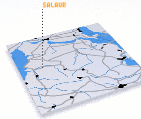 3d view of Salaur