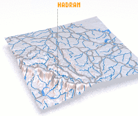 3d view of Ḩaḑram