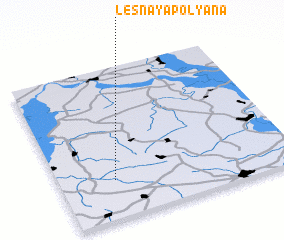 3d view of Lesnaya Polyana