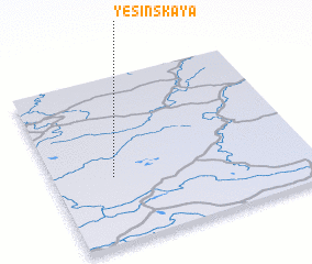 3d view of Yesinskaya