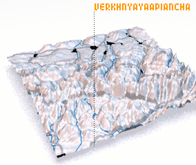 3d view of Verkhnyaya Apiancha