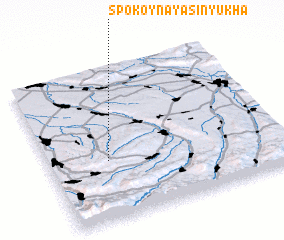 3d view of Spokoynaya-Sinyukha