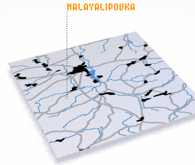 3d view of Malaya Lipovka