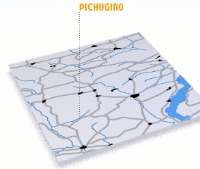 3d view of Pichugino