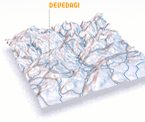 3d view of Devedağı