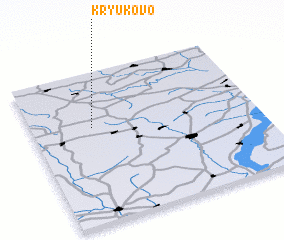 3d view of Kryukovo