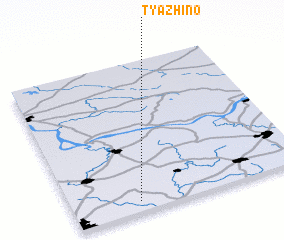 3d view of Tyazhino