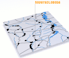 3d view of Novaya Sloboda