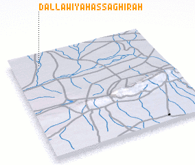 3d view of Dallāwīyah aş Şaghīrah