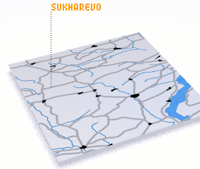 3d view of Sukharëvo