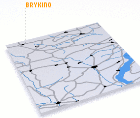 3d view of Brykino