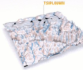 3d view of Tsiplovani