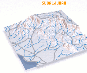 3d view of Sūq al Jum‘ah