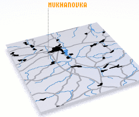 3d view of Mukhanovka