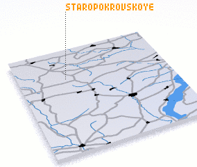 3d view of Staropokrovskoye