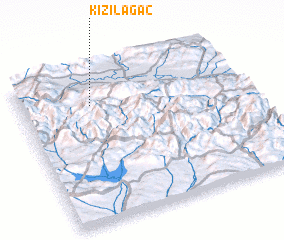 3d view of Kızılağaç