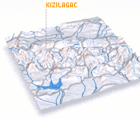 3d view of Kızılağaç