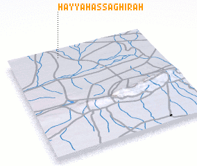 3d view of Ḩayyah aş Şaghīrah