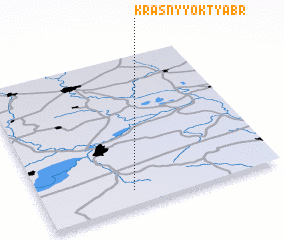 3d view of Krasnyy Oktyabr\