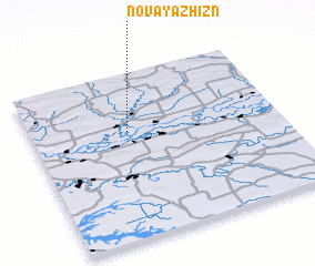 3d view of Novaya Zhizn\