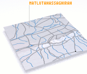 3d view of Matlūtahaş Şaghīrah