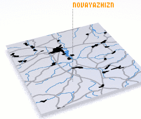 3d view of Novaya Zhizn\