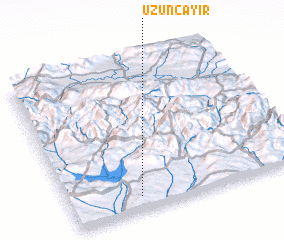 3d view of Uzunçayır