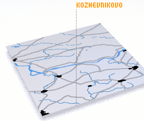 3d view of Kozhevnikovo