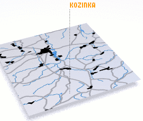 3d view of Kozinka