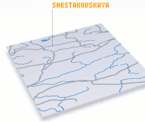 3d view of Shestakovskaya