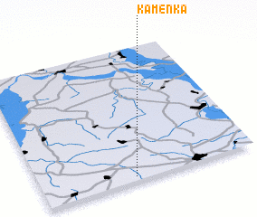 3d view of Kamenka