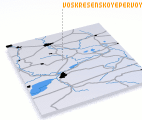 3d view of Voskresenskoye Pervoye