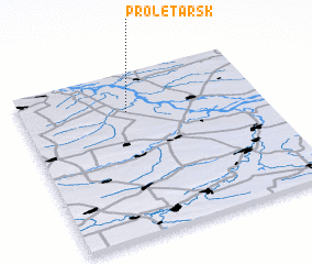 3d view of Proletarsk