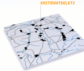 3d view of Kostino-Otdelets