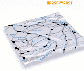 3d view of (( Krasnyy Post ))