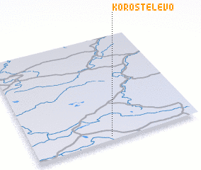 3d view of Korostelevo