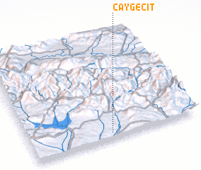 3d view of Çaygeçit