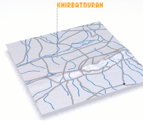 3d view of Khirbat Nūrah