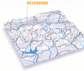 3d view of Beşparmak