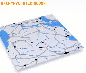 3d view of Malaya Yekaterinovka