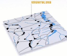 3d view of Krivaya Luka