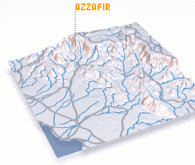 3d view of Az̧ Z̧afīr