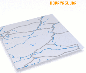 3d view of Novaya Sluda