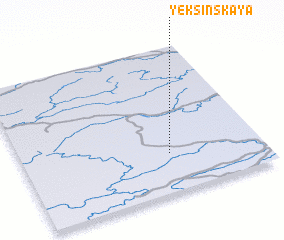 3d view of Yeksinskaya