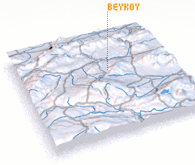 3d view of Beyköy